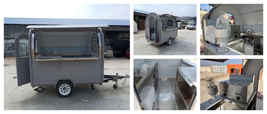 small donut trailer for sale